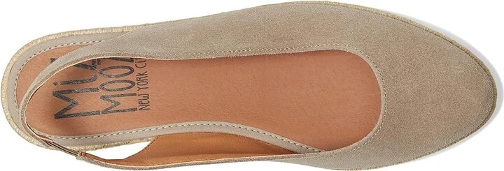 Miz Mooz Kiara Women's Flat Shoes Tan : EU 40 (US Women's 9-9.5) B - Medium, Leather/Suede - Image 2