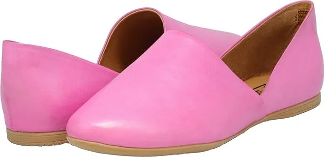 Miz Mooz Kimmy Women's Flat Shoes Fuchsia : EU 36 (US Women's 5.5-6) B - Medium, Leather