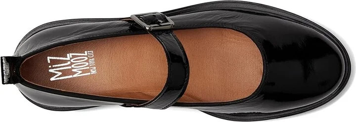 Miz Mooz Lacee Women's Shoes Black Patent : EU 41 (US Women's 9.5-10) B - Medium, Leather - Image 2