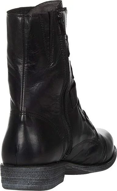 Miz Mooz Leighton Women's Shoes Black : 7 B - Medium, Leather - Image 4