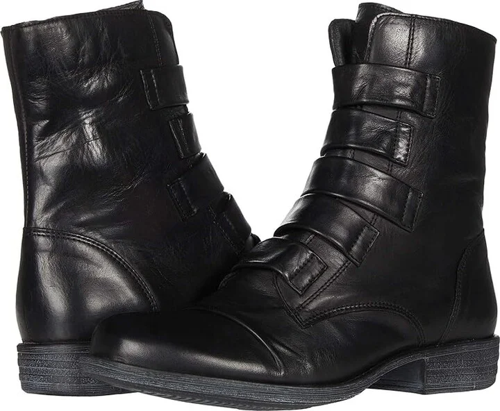 Miz Mooz Leighton Women's Shoes Black : 7 B - Medium, Leather