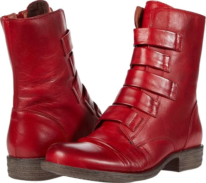 Miz Mooz Leighton Women's Shoes Red : 6 B - Medium, Leather