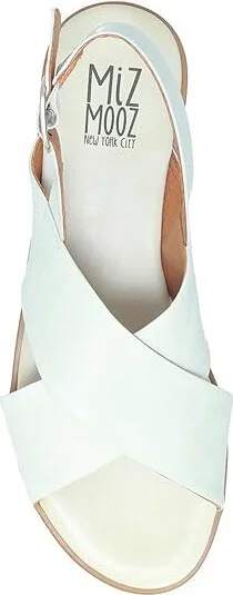 Miz Mooz Leticia Women's Sandals White Patent : EU 36 (US Women's 5.5-6) B - Medium, Leather - Image 2