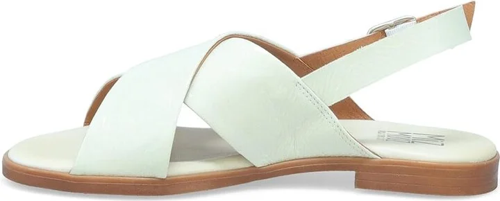 Miz Mooz Leticia Women's Sandals White Patent : EU 36 (US Women's 5.5-6) B - Medium, Leather - Image 4