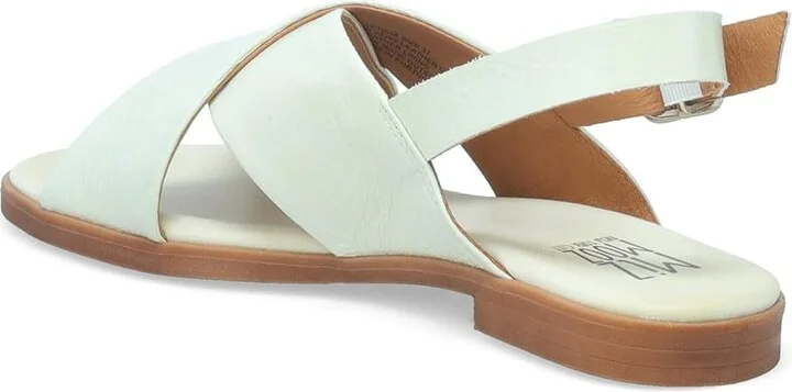 Miz Mooz Leticia Women's Sandals White Patent : EU 36 (US Women's 5.5-6) B - Medium, Leather - Image 7