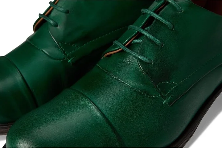 Miz Mooz Letty Women's Lace up casual Shoes Emerald : EU 36.5 (US Women's 6.5) B - Medium, Leather - Image 7