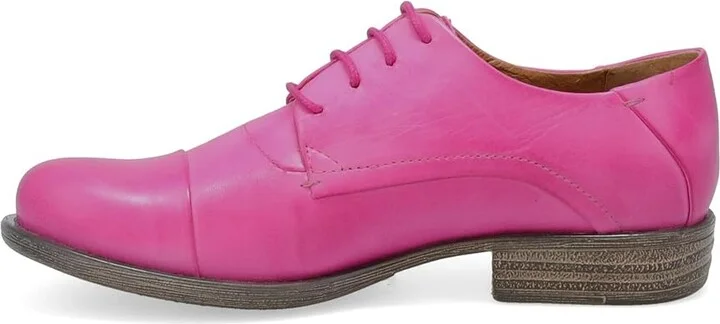 Miz Mooz Letty Women's Lace up casual Shoes Fuchsia : EU 36 (US Women's 6) B - Medium, Leather - Image 6