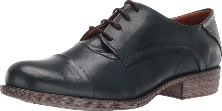 Miz Mooz Letty Women's Lace up casual Shoes Ocean : EU 36 (US Women's 6) B - Medium, Leather - Image 2