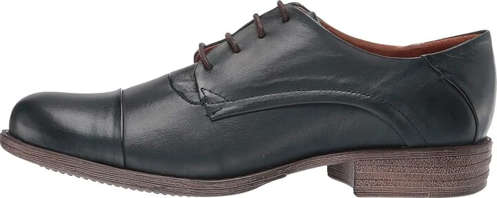 Miz Mooz Letty Women's Lace up casual Shoes Ocean : EU 36 (US Women's 6) B - Medium, Leather - Image 7