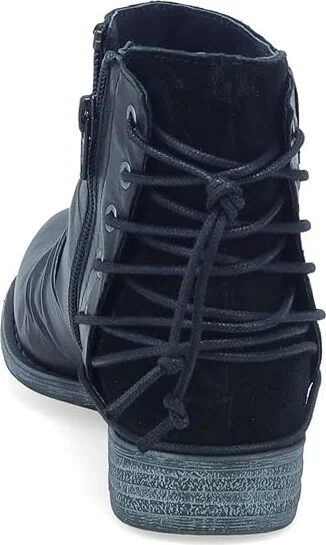 Miz Mooz Libretto Women's Boots Black : EU 38 (US Women's 8) B - Medium, Leather/Rubber - Image 3