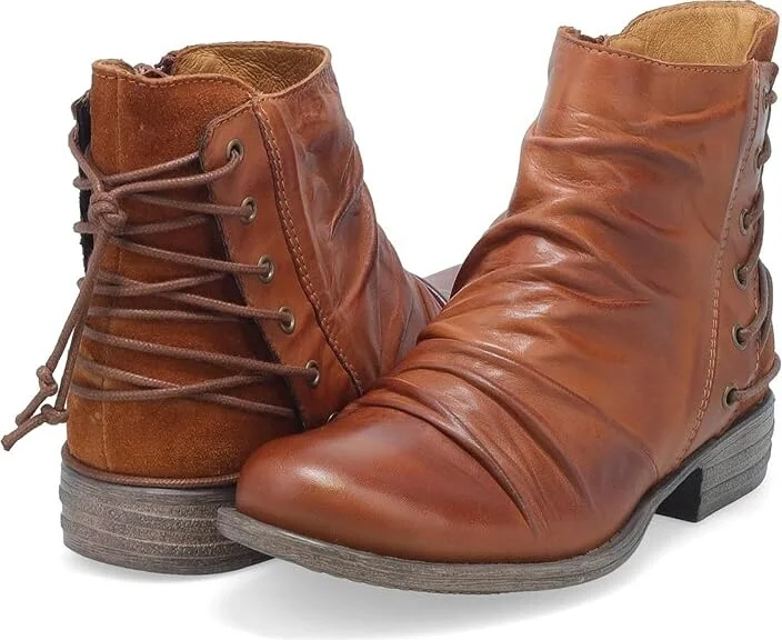 Miz Mooz Libretto Women's Boots Brandy : EU 36 (US Women's 6) B - Medium, Leather/Rubber