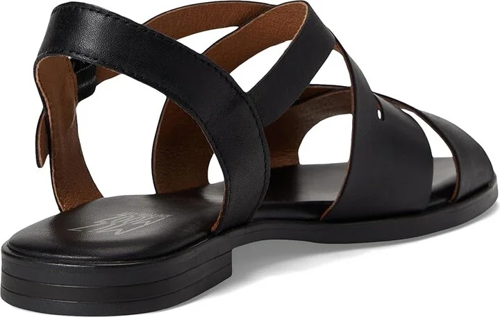 Miz Mooz Lilium Women's Wedge Shoes Black : EU 40 (US Women's 9-9.5) B - Medium, Leather - Image 4