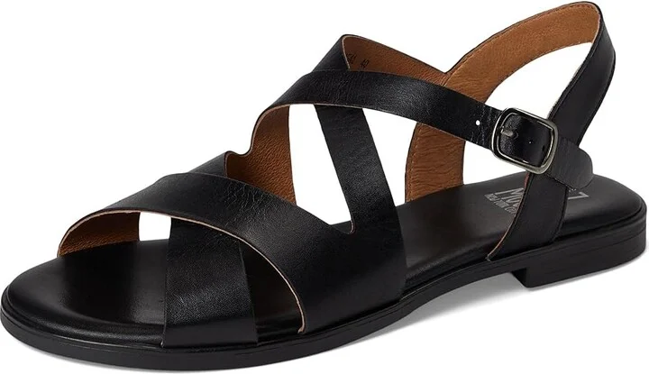 Miz Mooz Lilium Women's Wedge Shoes Black : EU 40 (US Women's 9-9.5) B - Medium, Leather - Image 5