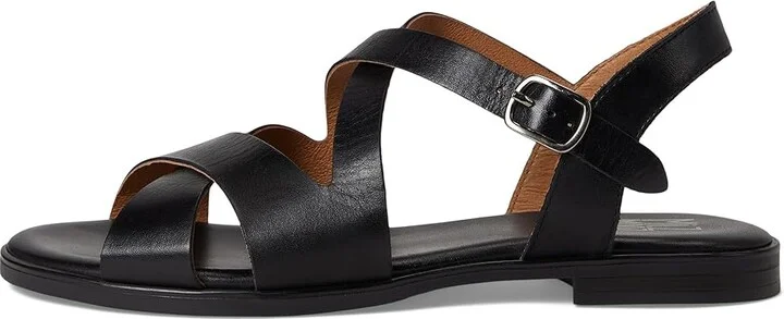 Miz Mooz Lilium Women's Wedge Shoes Black : EU 40 (US Women's 9-9.5) B - Medium, Leather - Image 6