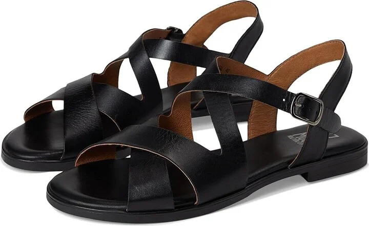 Miz Mooz Lilium Women's Wedge Shoes Black : EU 40 (US Women's 9-9.5) B - Medium, Leather