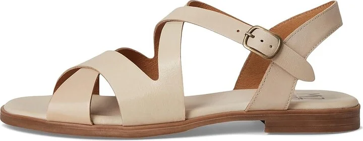 Miz Mooz Lilium Women's Wedge Shoes Cream : EU 38 (US Women's 7.5-8) B - Medium, Leather - Image 6