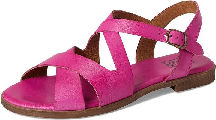 Miz Mooz Lilium Women's Wedge Shoes Fuchsia : EU 42 (US Women's 10.5-11) B - Medium, Leather - Image 5