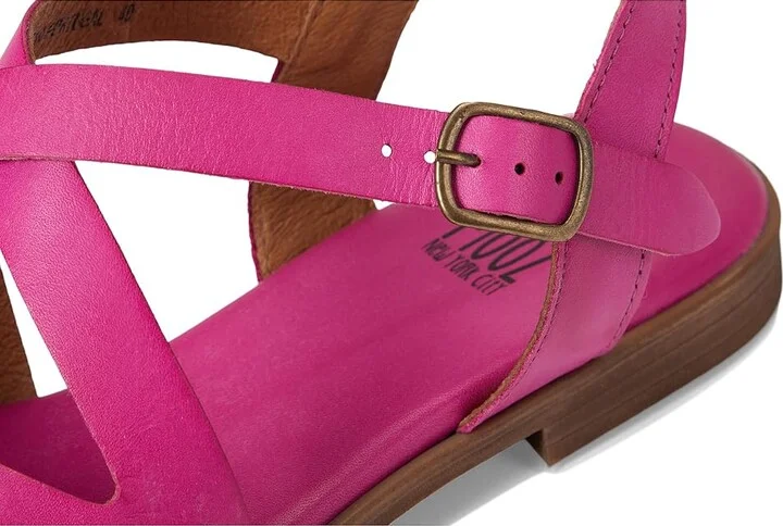 Miz Mooz Lilium Women's Wedge Shoes Fuchsia : EU 42 (US Women's 10.5-11) B - Medium, Leather - Image 7