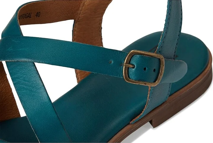 Miz Mooz Lilium Women's Wedge Shoes Marine : EU 36 (US Women's 5.5-6) B - Medium, Leather - Image 7