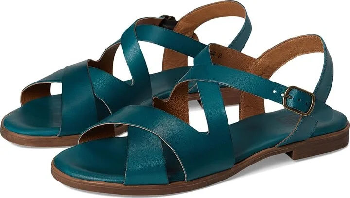 Miz Mooz Lilium Women's Wedge Shoes Marine : EU 36 (US Women's 5.5-6) B - Medium, Leather