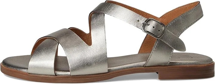 Miz Mooz Lilium Women's Wedge Shoes Pewter : EU 36 (US Women's 5.5-6) B - Medium, Leather - Image 6