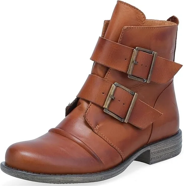 Miz Mooz Limelight Women's Boots Brandy : 6.5 B - Medium, Leather