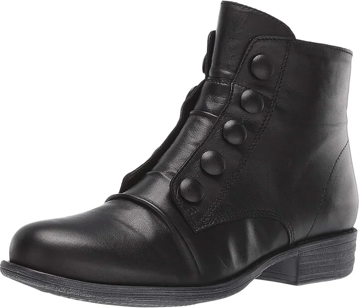 Miz Mooz Louise Women's Boots Black : 8 B - Medium, Leather - Image 2