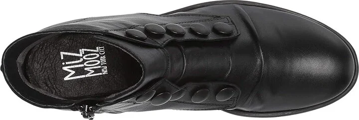 Miz Mooz Louise Women's Boots Black : 8 B - Medium, Leather - Image 3