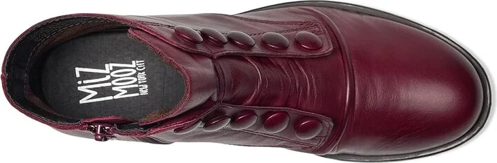 Miz Mooz Louise Women's Boots Bordeaux : 6 B - Medium, Leather - Image 2