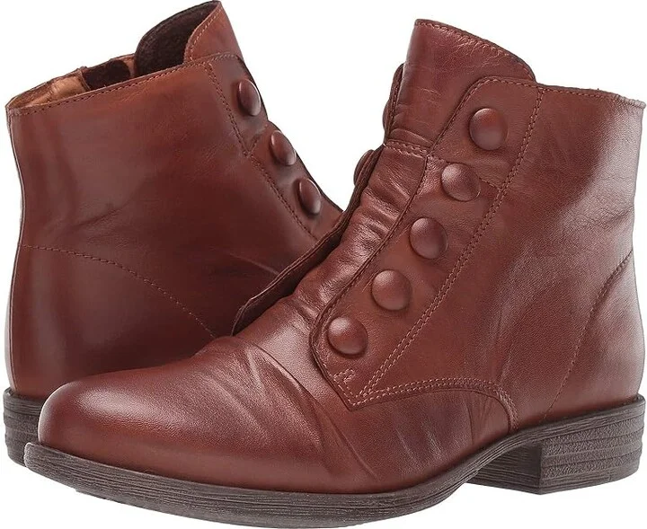 Miz Mooz Louise Women's Boots Brandy : 6 B - Medium, Leather