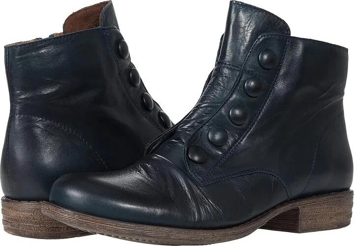 Miz Mooz Louise Women's Boots Ocean : 6 B - Medium, Leather