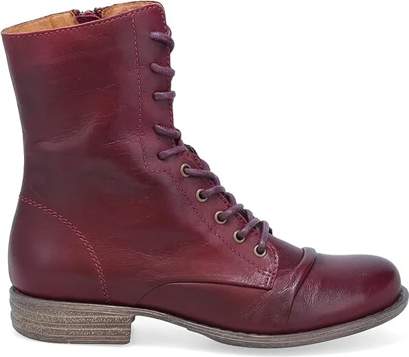 Miz Mooz Lukas Women's Boots Bordeaux : 6 B - Medium, Leather - Image 2
