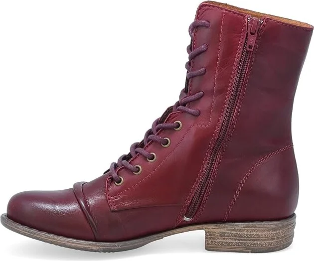 Miz Mooz Lukas Women's Boots Bordeaux : 6 B - Medium, Leather - Image 4