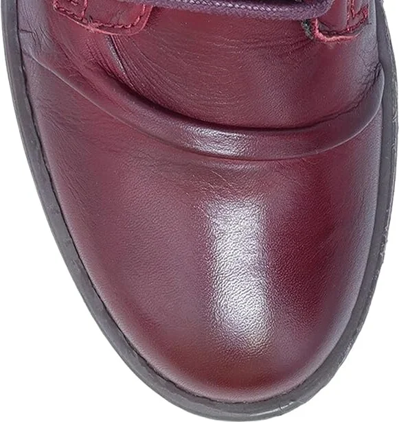 Miz Mooz Lukas Women's Boots Bordeaux : 6 B - Medium, Leather - Image 5