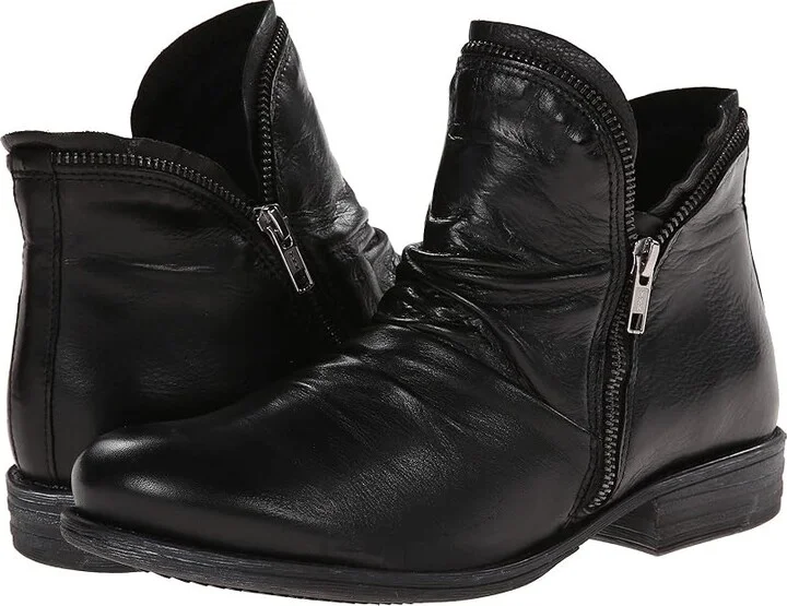 Miz Mooz Luna Women's Dress Boots Black : 10 B - Medium, Leather