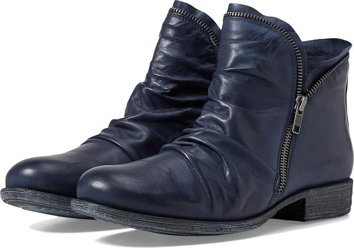Miz Mooz Luna Women's Dress Boots Denim : 6 B - Medium, Leather
