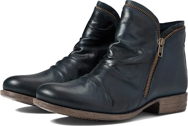 Miz Mooz Luna Women's Dress Boots Ocean : 6 B - Medium, Leather