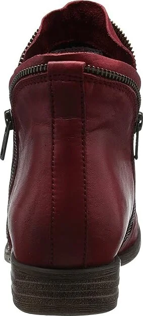 Miz Mooz Luna Women's Dress Boots Red : 8.5 B - Medium, Leather - Image 5