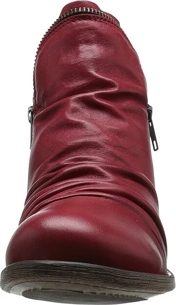 Miz Mooz Luna Women's Dress Boots Red : 8.5 B - Medium, Leather - Image 6