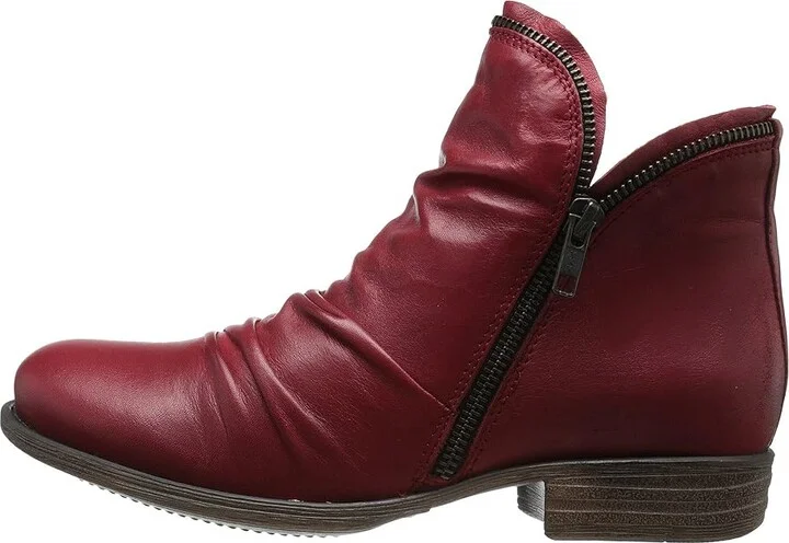Miz Mooz Luna Women's Dress Boots Red : 8.5 B - Medium, Leather - Image 7