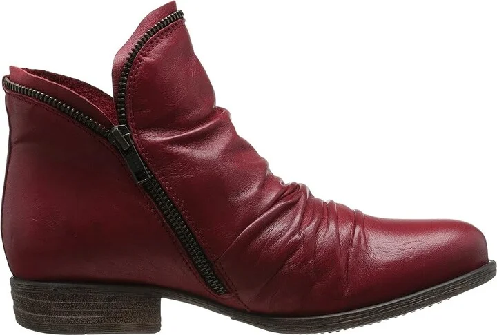 Miz Mooz Luna Women's Dress Boots Red : 8.5 B - Medium, Leather - Image 8