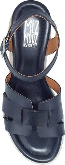 Miz Mooz MacKenzie Women's Sandals Black : EU 38 (US Women's 7.5-8) B - Medium, Leather/Rubber - Image 2