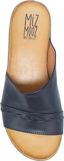 Miz Mooz Mae Women's Sandals Black : EU 40 (US Women's 9-9.5) B - Medium, Leather - Image 2