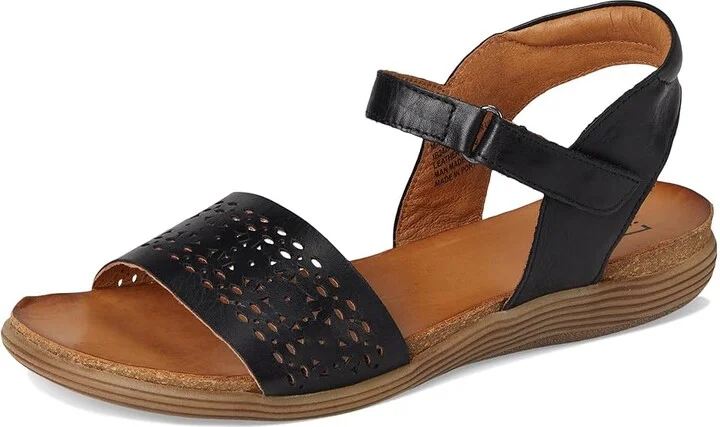 Miz Mooz Mave Women's Wedge Shoes Black : EU 42 (US Women's 10.5-11) B - Medium, Leather/Rubber - Image 5