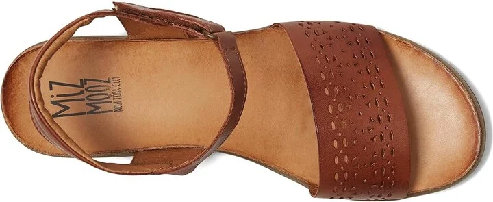 Miz Mooz Mave Women's Wedge Shoes Brandy : EU 42 (US Women's 10.5-11) B - Medium, Leather/Rubber - Image 2