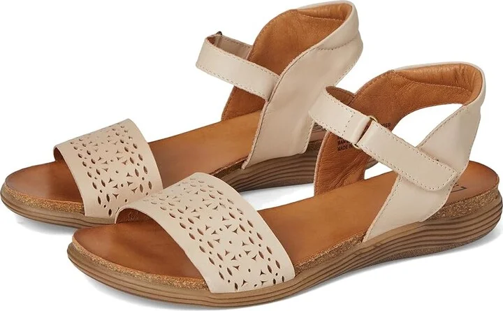 Miz Mooz Mave Women's Wedge Shoes Cream : EU 40 (US Women's 9-9.5) B - Medium, Leather/Rubber