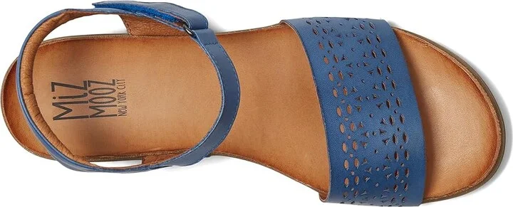 Miz Mooz Mave Women's Wedge Shoes Jean : EU 37 (US Women's 6.5-7) B - Medium, Leather/Rubber - Image 2