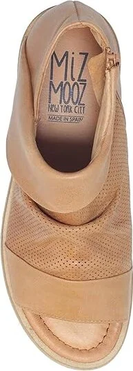 Miz Mooz Melia Women's Sandals Toffee : EU 36 (US Women's 5.5-6) B - Medium, Leather - Image 2