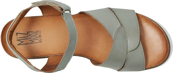 Miz Mooz Milli Women's Wedge Shoes Aquamarine : EU 41 (US Women's 9.5-10) B - Medium, Leather - Image 2