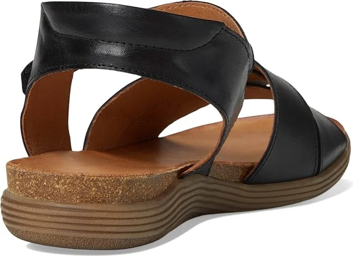 Miz Mooz Milli Women's Wedge Shoes Black : EU 37 (US Women's 6.5-7) B - Medium, Leather - Image 4